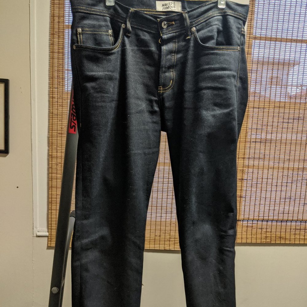 Naked and Famous Deep Indigo Stretch Selvedge